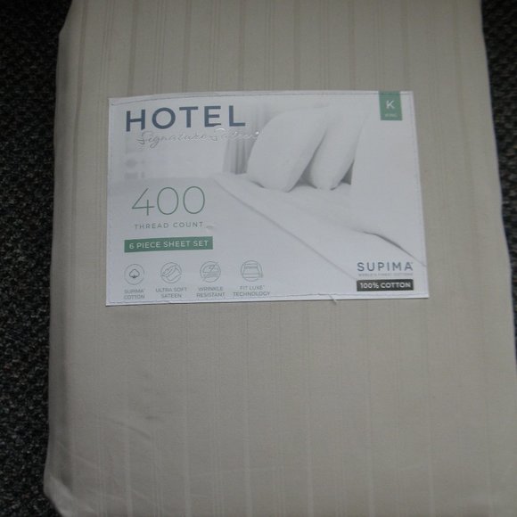 Hotel Collection Bedding Hotel Signature Sateen King 6 Piece Sheet